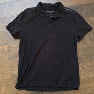 Calvin Klein Black Short Sleeve Pullover